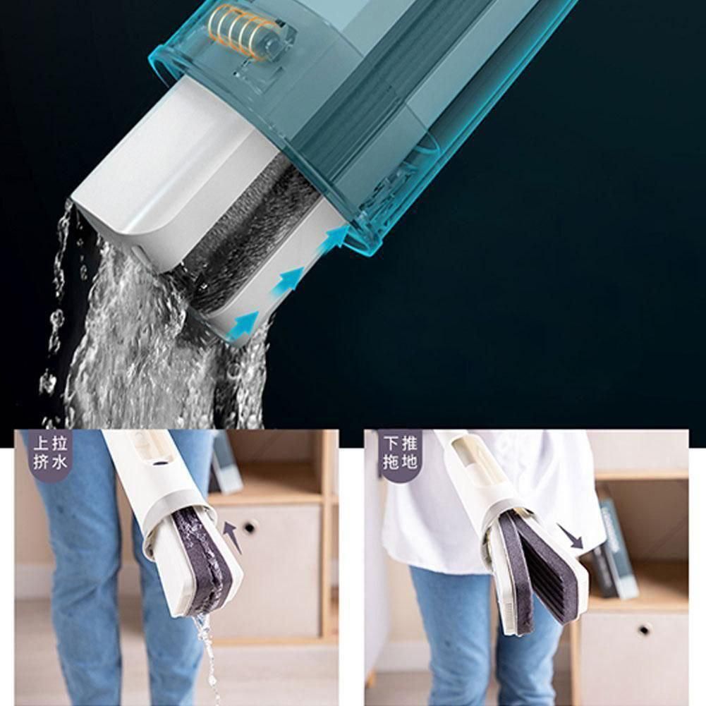 Self Squeezing Mop – Folding Sponge Mop