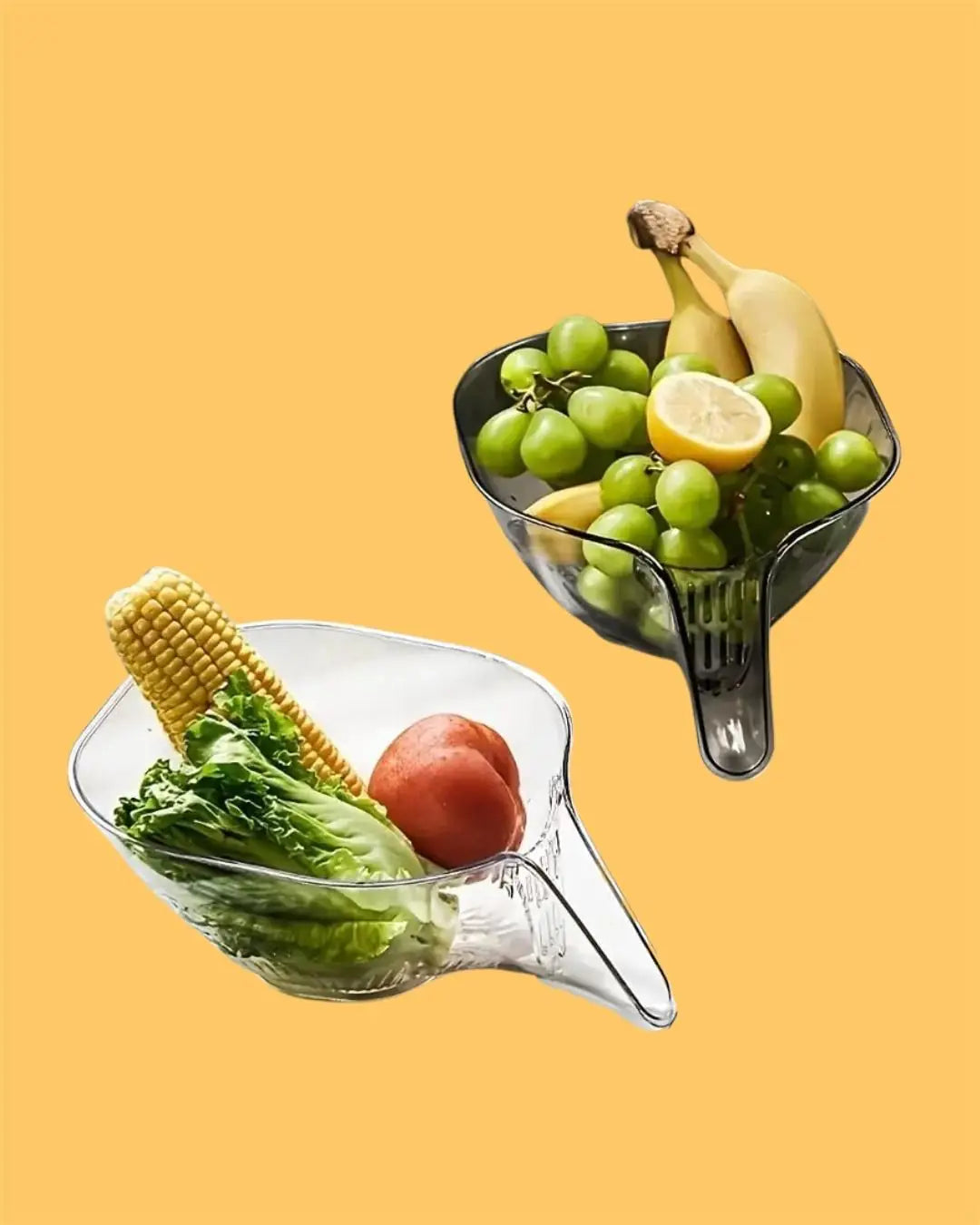 Drain Basket Funnel For Kitchen Sink (Pack Of 2)